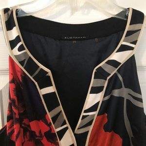 Elie Tahari silk jersey dress